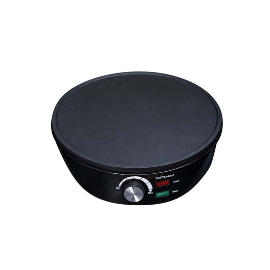 Gastronoma Crepe Maker | Diameter: 300 mm | 1000 W | Non stick coating | Temperature setting | Indicator light | Black | Metal