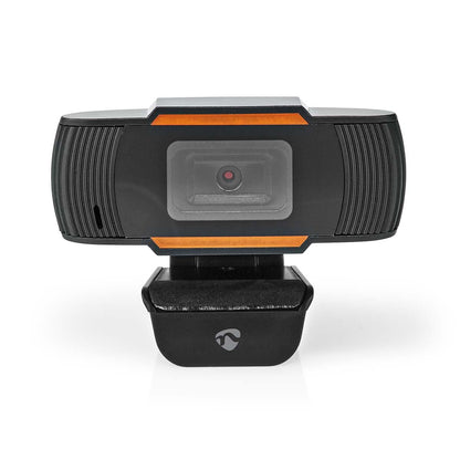 Nedis Webcam | Full HD@30fps | Fixed Focus | Built-In Microphone | Black