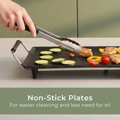 MELISSA Teppanyaki Large Table Grill | Baking surface ( L x W ): 90 x 23 cm | 5 Heat Settings