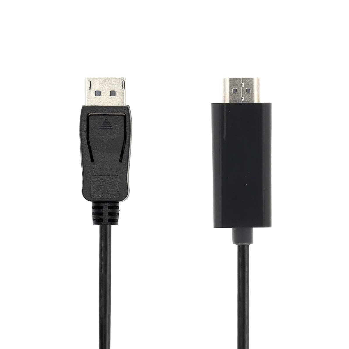Nedis DisplayPort Cable | DisplayPort Male | HDMI™ Connector | 4K@30Hz | Nickel Plated | 2.00 m | Round | PVC | Black | Label