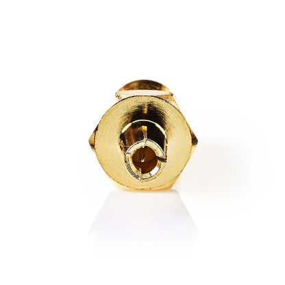 Nedis SMA Adapter | SMA Female | TS9 | Gold Plated | 50 Ohm | Straight | Copper | Gold | 2 pcs | Envelope