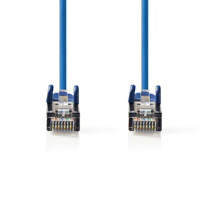 Nedis CAT5e Network Cable | SF/UTP | RJ45 Male | RJ45 Male | 1.50 m | Round | PVC | Blue | Envelope