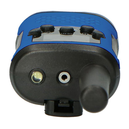 Alecto Walkie-Talkie Childrens Set | 2 Handsets | Up to 7 km | Frequency channels: 8 | VOX | up to 3 Hours | Black / Blue