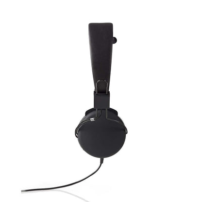 Nedis On-Ear Wired Headphones | 3.5 mm | Cable length: 1.20 m | Black