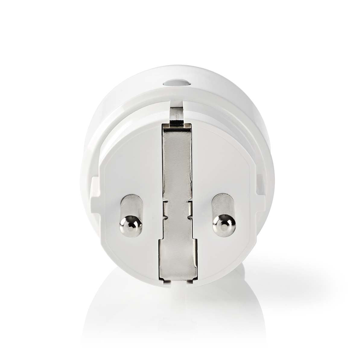 Nedis SmartLife Smart Plug | Wi-Fi | IP21 | Power meter | 2500 W | Plug with earth contact / Type F (CEE 7/7) | -10 - 40 °C | Android™ / IOS | White | 1 pcs