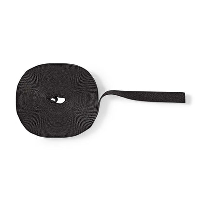 Nedis Cable Binder | Velcro Cable Binder | 1x Hook-And-Loop Roll | Black