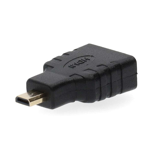 Nedis CVGB34907BK | HDMI™ Adapter | HDMI™ Micro Connector | HDMI™ Output | Gold Plated | Straight | ABS | Black | 1 pcs | Box