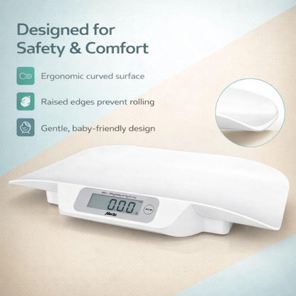 Alecto BC-30 | Digital Baby Weighing Scales, Personal Scale - Up to 20 kg with Carry Case