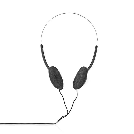 Nedis On-Ear Wired Headphones | 3.5 mm | Cable length: 1.20 m | Black