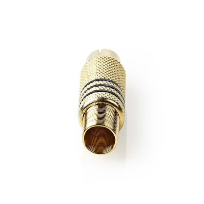 Connector VGAP24900B | RCA Male Gold/Black Ring - 10 Pack