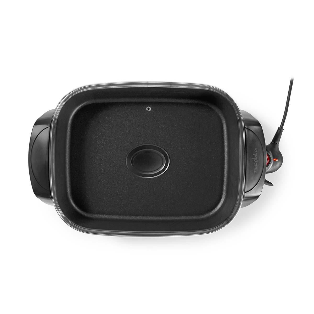 Nedis Electric Skillet Pan | 40 cm | Thick-cast Aluminium Body