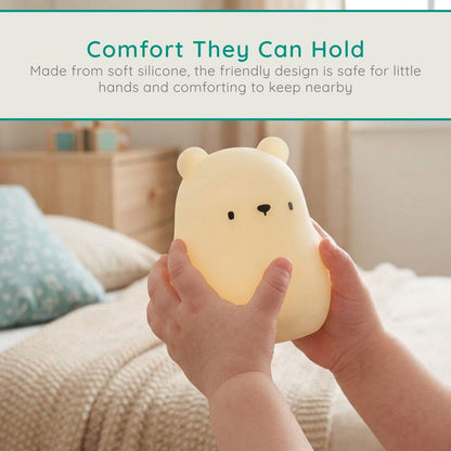 Alecto BC140BEAR | Rechargeable LED Chrildresn Night Light, Bear