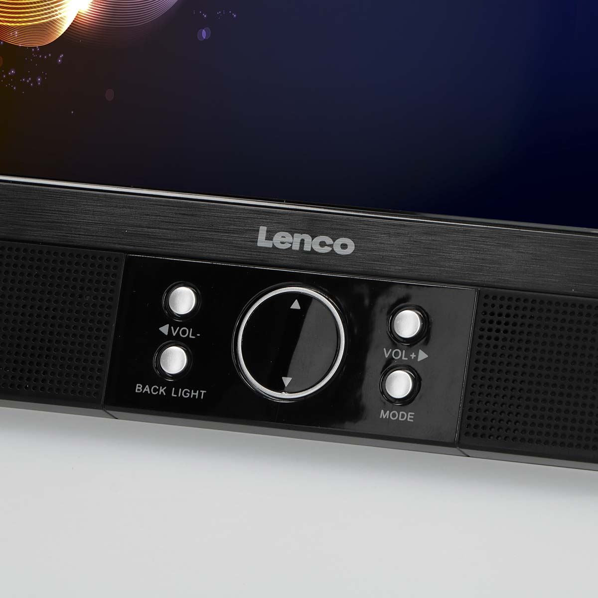 Lenco MES-415 | 9 inch DVD dual screen with brackets and headphone Black