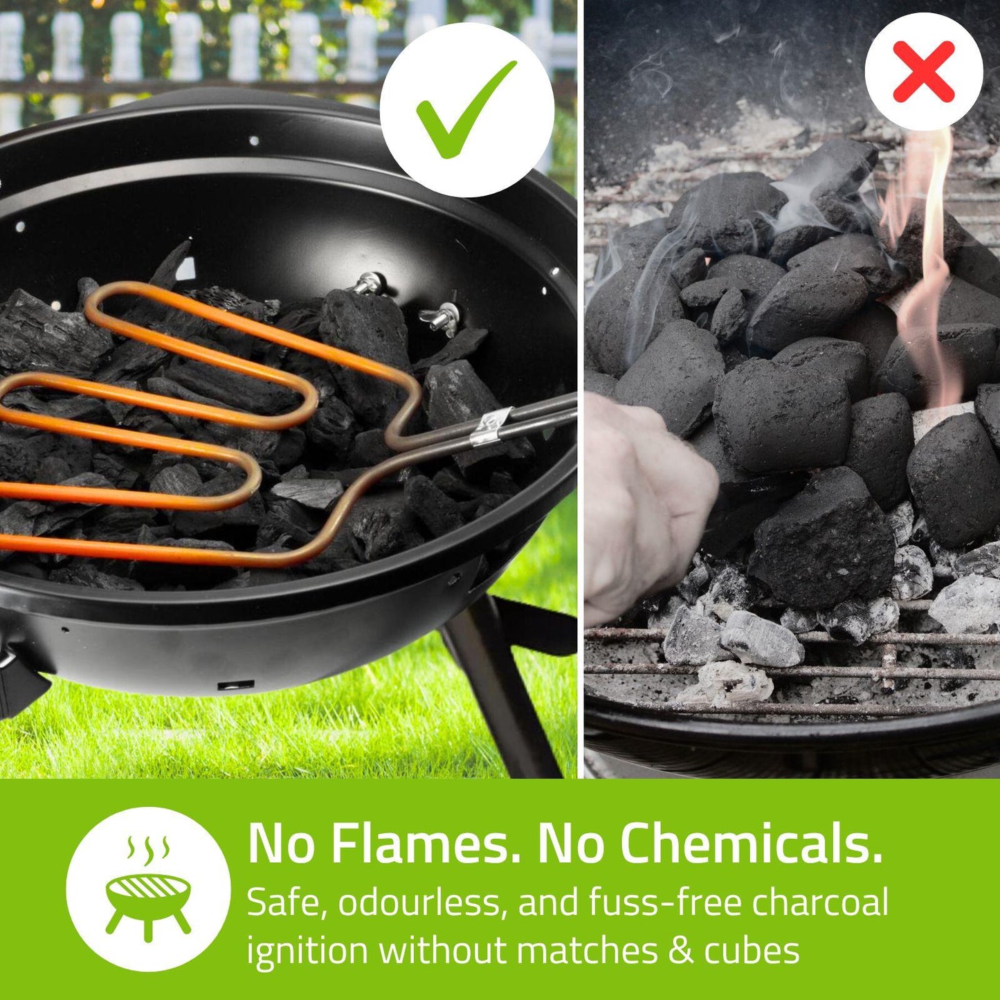 Nedis Electric BBQ Starter | 800 W