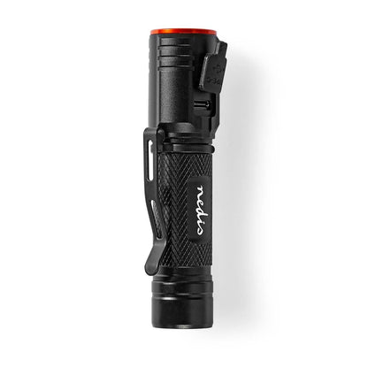 Nedis LED Torch | Battery Powered | 3.7 V DC | 20 W | N/A | Batteries included | Rechargeable | Rated luminous flux: 2000 lm | Light range: 180 m | Beam angle: 10 °