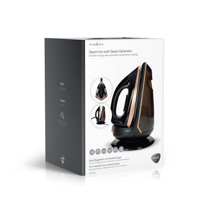Nedis Steam Generator | 2400 W | 40 g/m | Steam shot | Ceramic | 1.50 l | 7 Bar