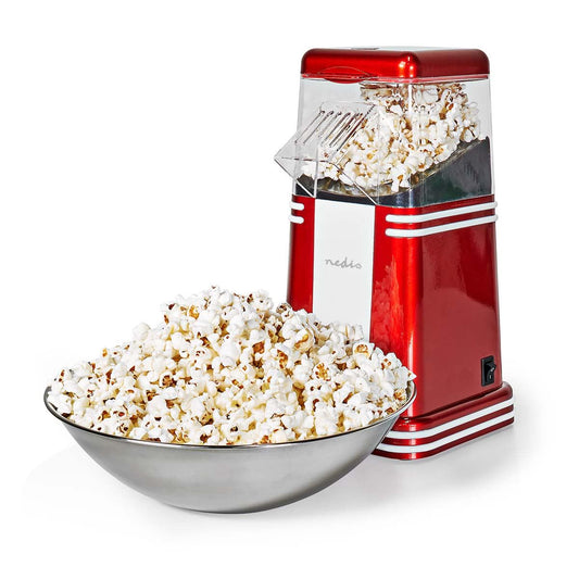 Nedis Popcorn Maker | 1200 W | 2 - 4 min | Red / White