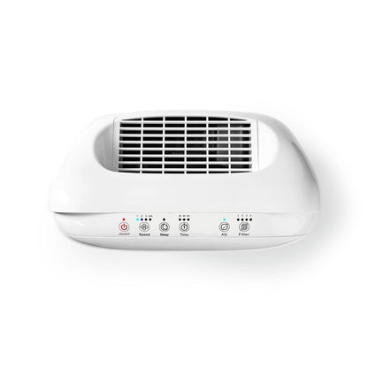 Nedis Air Purifier | Suitable for space up to: 25 m² | Clean Air Delivery Rate (CADR): 200 m³/h | Air quality indicator | White
