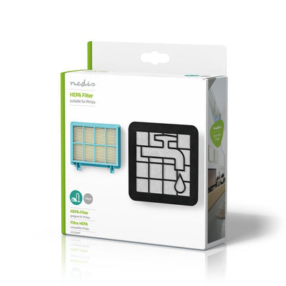 Nedis HEPA Filter Set | Replacement for: Philips | HEPA Filter & Motor Filter | H11