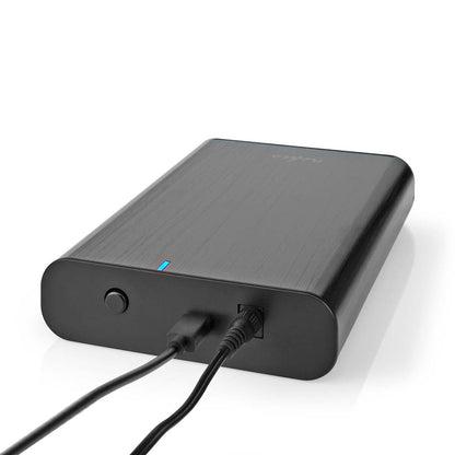 Nedis Hard Disk Enclosure | 3.5 " | USB 3.1 Gen1 | USB Type-A / USB Type-C™ | Notebook / PC | Aluminium