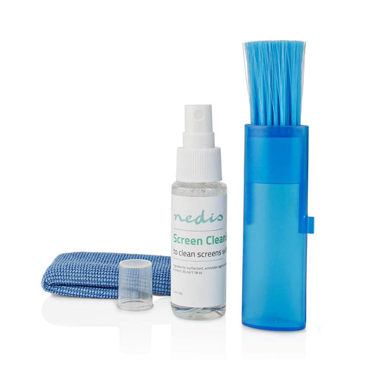 Nedis Screen Cleaner | Spray | 35 ml | Notebook / Smartphone / Tablet / TV Screen | Wiper included