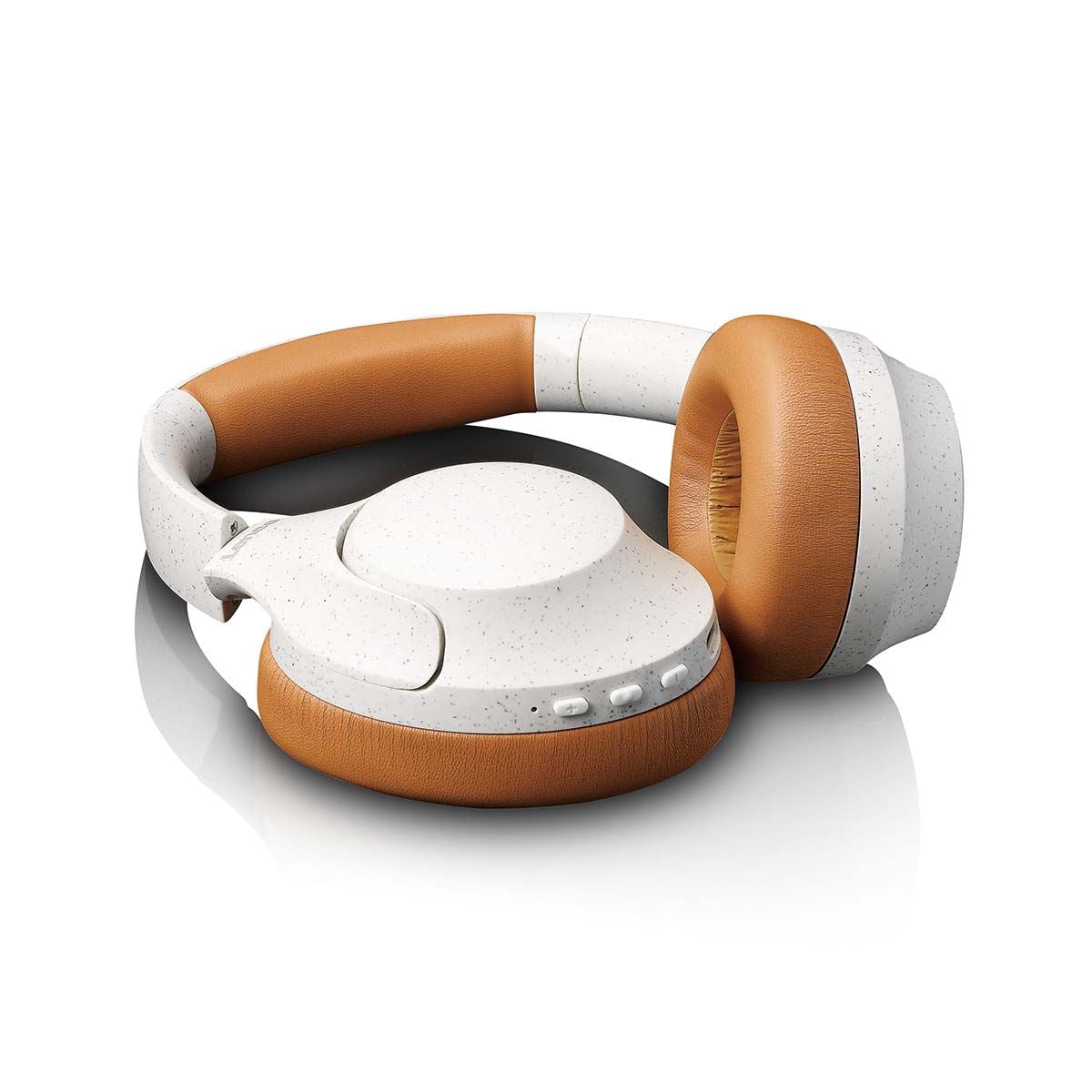 Lenco HPB-830GY | ANC Bluetooth® 5.3 Headphones | Active Noise Cancelling | White