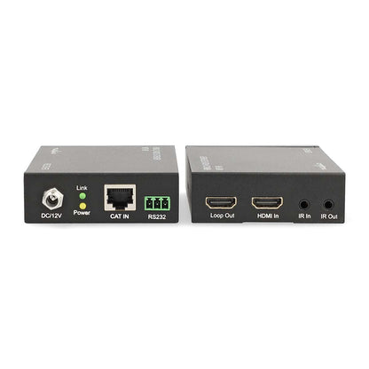 Nedis HDMI™ Extender | Over Cat6 | up to 60.0 m | 4K@60Hz | 18 Gbps | Metal | Anthracite