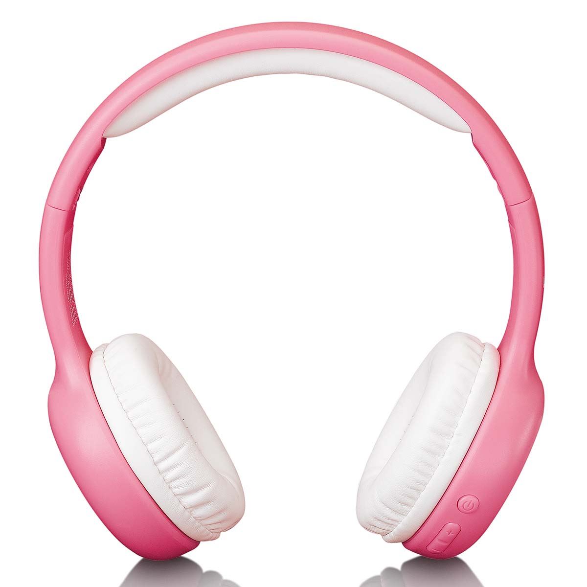 Lenco HPB-110PK | Kids Bluetooth® Headphone 85dB | with stickers | Pink