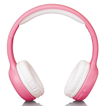 Lenco HPB-110PK | Kids Bluetooth® Headphone 85dB | with stickers | Pink