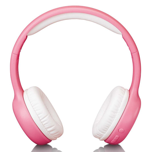 Lenco HPB-110PK | Kids Bluetooth® Headphone 85dB | with stickers | Pink