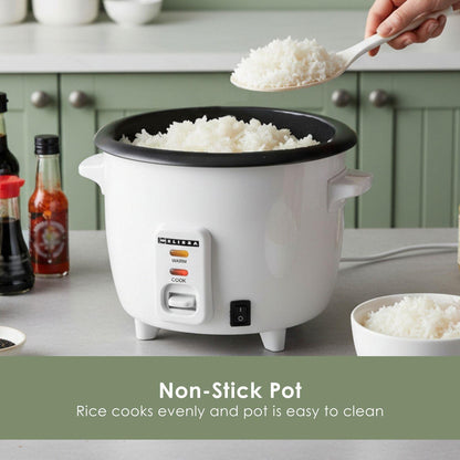 MELISSA Rice Cooker | 0.6 l | Non stick coating | Removable bowl | 300 W | Auto shut-off