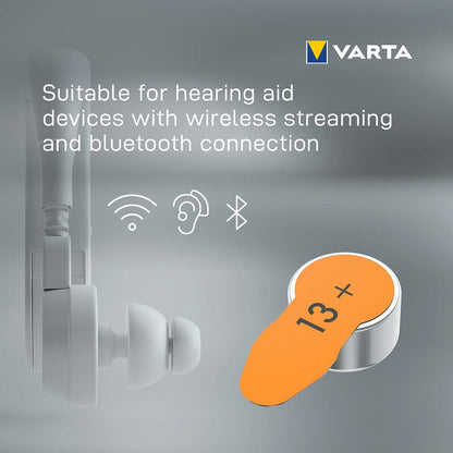 Varta 24606101418 | Hearing Aid Batteries Type 13 8-Blister