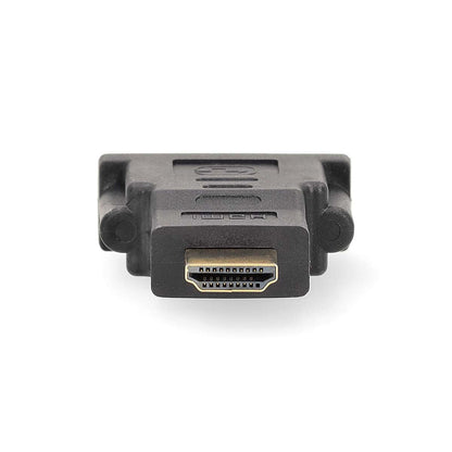 Nedis HDMI™ Adapter | HDMI™ Connector | DVI-D 24+1-Pin Female | Gold Plated | Straight | ABS | Anthracite | 1 pcs | Box