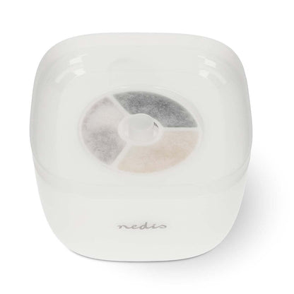 Nedis PETWF21WT | Drinking fountain for cats and dogs | 2.0 l | 40 dB | 1.50 m | Water Fountain | 1 pcs