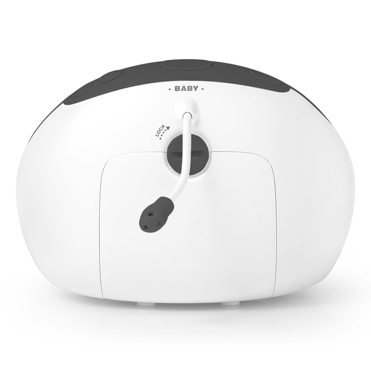 Alecto DBX-88 ECO | Baby Monitor | Full Eco DECT |Digital Display | Wireless Receiver | White/Grey