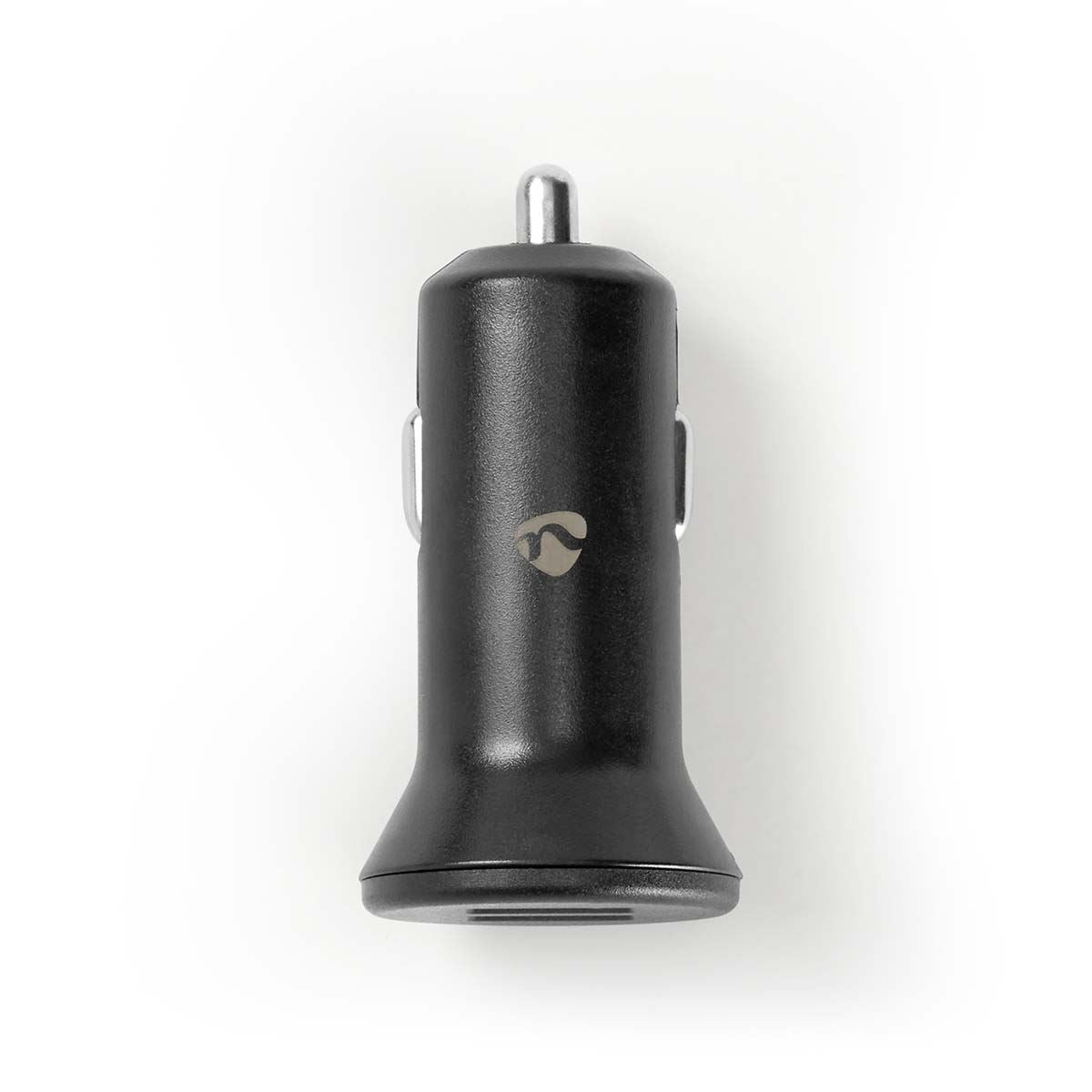 Nedis CCHAU480ABK | Car Charger | 24 W | 2x 2.4 A | Number of outputs: 2 | Port type: 2x USB-A | | Single Voltage Output