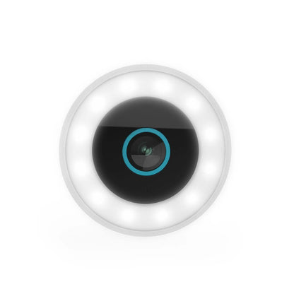 Nedis SmartLife Outdoor Camera | Spotlight | 3MP Full HD 1296p | IP65 | Cloud Storage (optional) / microSD (not included) / Onvif | 5 V DC | With motion sensor | Night vision | White