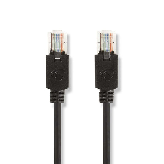 Nedis CAT5e Network Cable | U/UTP | RJ45 Male | RJ45 Male | 20.0 m | Round | LSZH | Anthracite | Window Box
