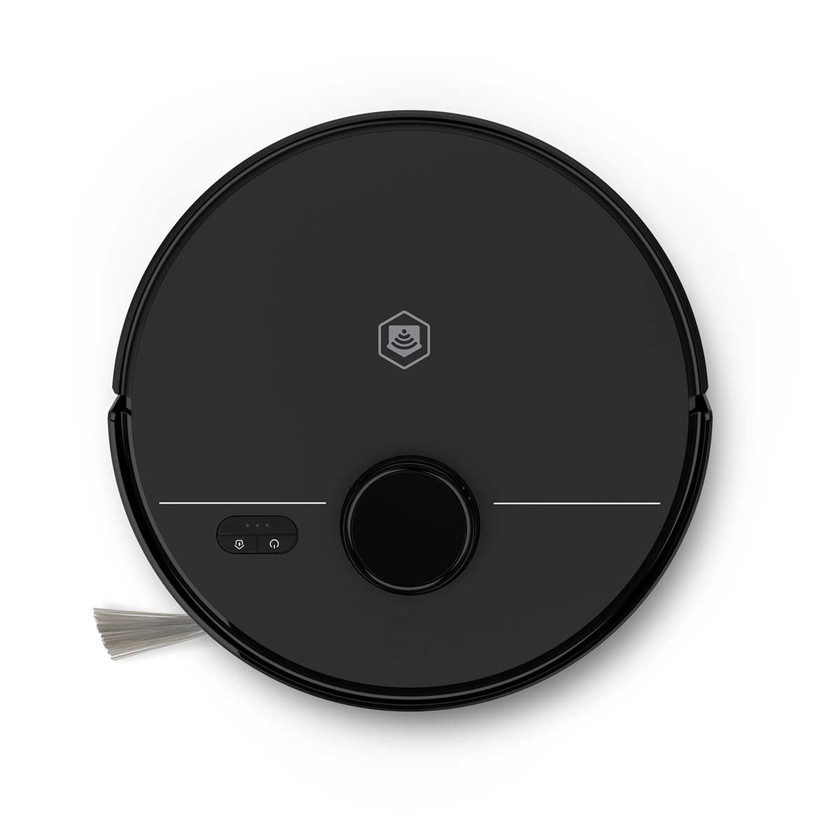 Nedis WIFIVCL10CBK | SmartLife Robot Vacuum Cleaner | Navigation method: Laser Navigation | Wi-Fi | Capacity collection reservoir: 0.59 l | Automatic charging | Maximum operating time: 1.75 hrs | Black | Android™ / IOS