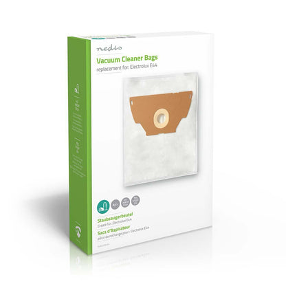 Nedis DUBG225ELE4 | Vacuum Cleaner Bag | 4 pcs | Synthetic | Most sold for: Electrolux | White