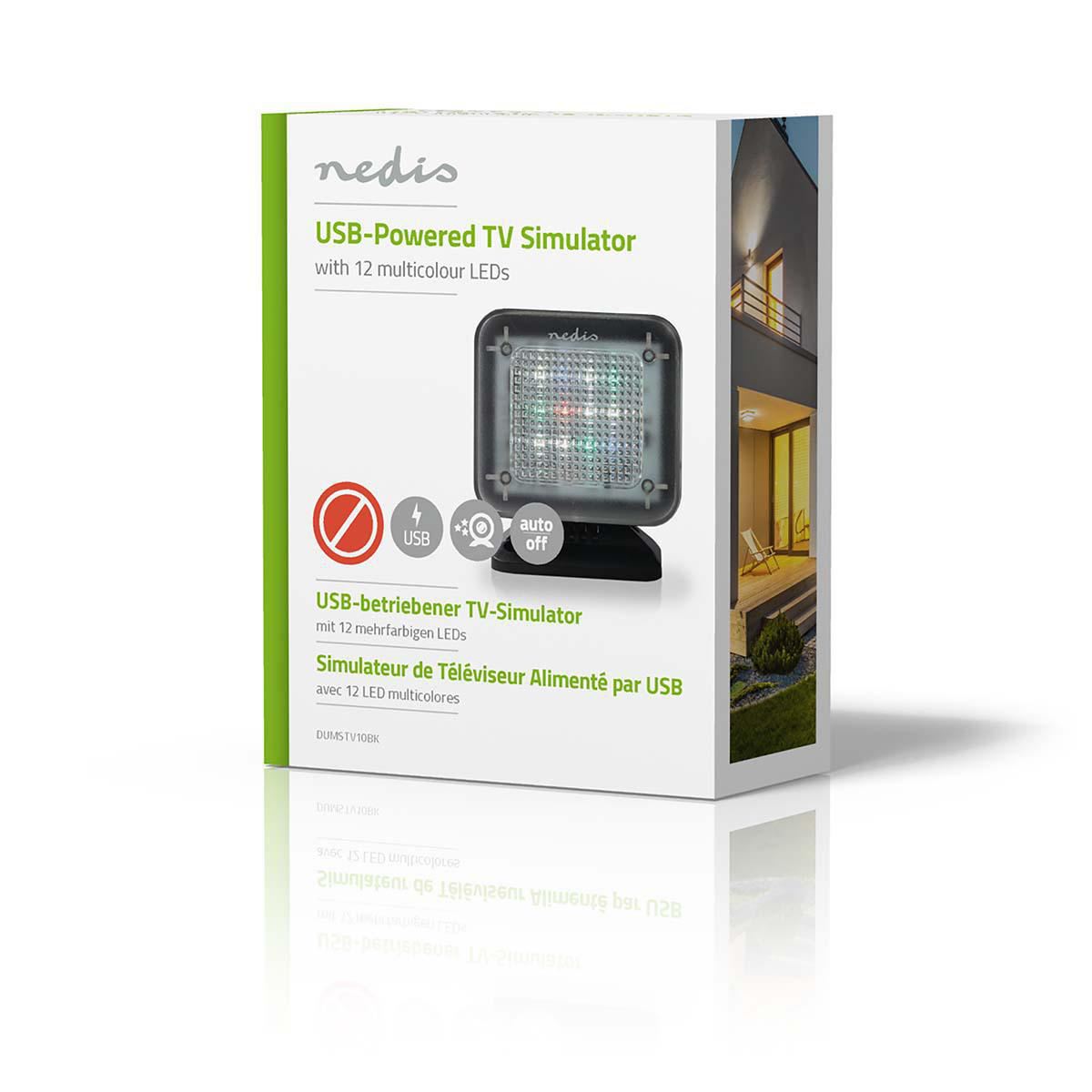 Nedis TV Simulator | USB Powered | Indoor | Black