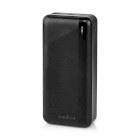 Nedis Powerbank | 32000 mAh | 2.4 / 3.0 / 3.25 A | Number of outputs: 2 | Output connection: 1x USB-A / 1x USB-C™ | Input connection: 1x Micro USB / 1x USB-C™ | PD3.0 45W / PD3.0 65W | Lithium-Polymer