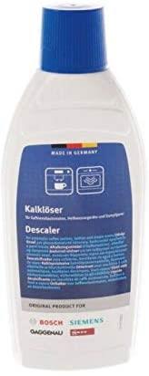 Bosch Liquid Descaler for Fully Automatic Coffee Machines - Coffee Makers - Kettles and Steam Ovens with Water Tank - 500 ml