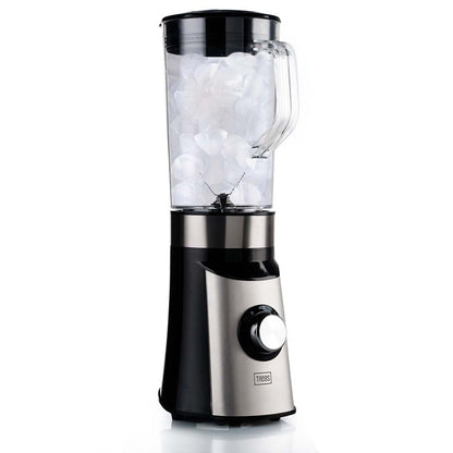 Trebs 99242 | Smoothie-to-go | Pro drinking cup Comfortjuicer | 450 ml | School, Work or Gym | Black