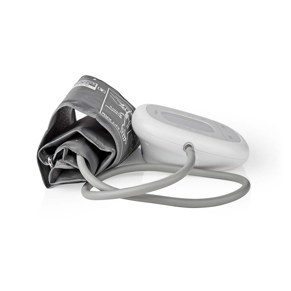 Nedis Blood Pressure Monitor | Arm | Backlight LCD Display | 22 - 42 cm | Memory slots: 60 | White