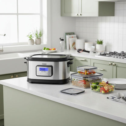 MELISSA Sous Vide with LCD Timer | 6L | 520W | Black / Stainless Steel