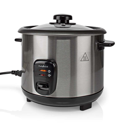 Nedis Rice Cooker | 1.5 l | 500 W | Non stick coating | Removable bowl | Auto shut-off