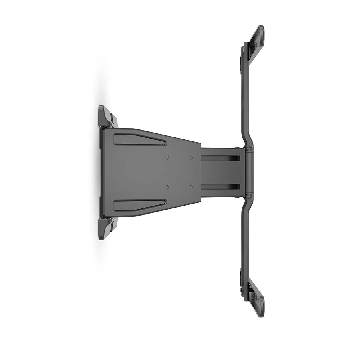 Nedis Full Motion TV Wall Mount | 43 - 90 " | Maximum supported screen weight: 50 kg | Tiltable | Rotatable | Minimum wall distance: 19.6 mm | 2 Pivot point(s) | ABS / Metal | Black
