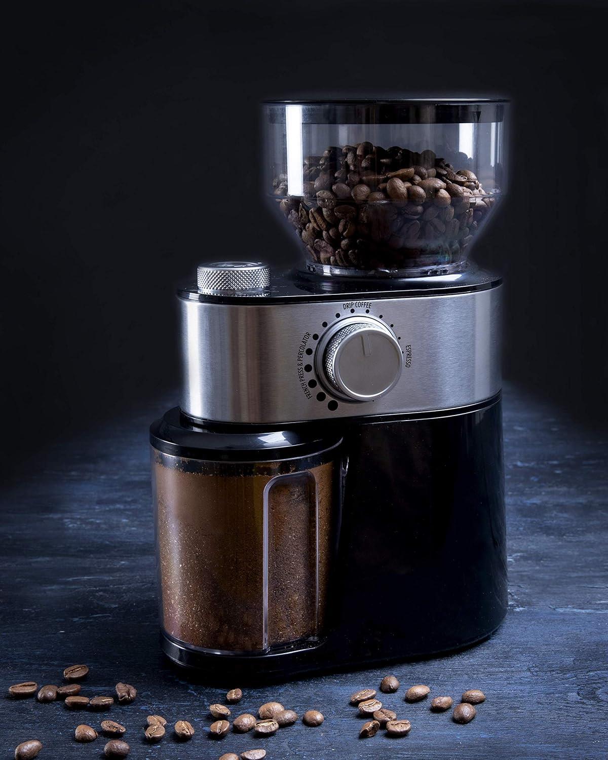 Gastronoma 18120001 | Coffee Grinder 200w | 200g | Black / Stainless Steel