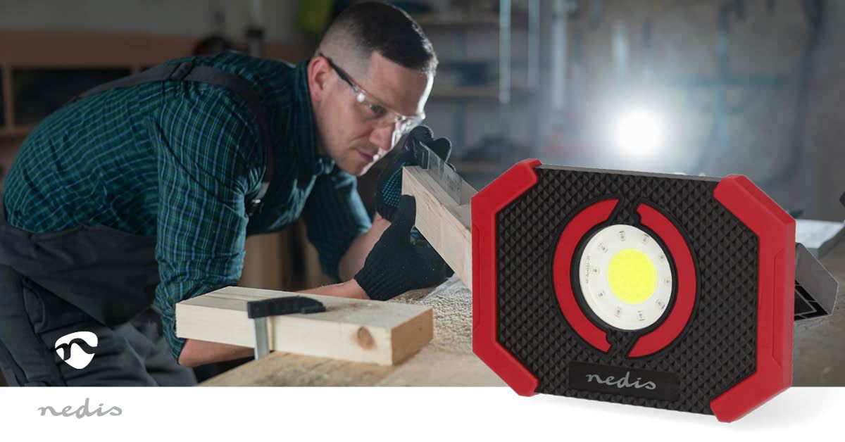 Nedis Rechargeable COB LED work light